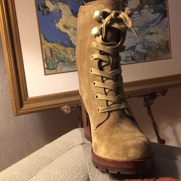 Frye Combat Boots - Picture 2 of 7